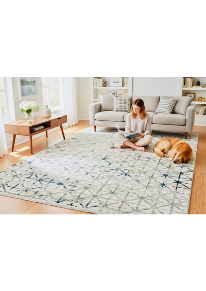 | Akrilik Pamuk Tabanlı Düz Saçaklı Halı | Modern Tasarım | Yumuşak ve Dayanıklı fiyatları