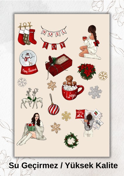 Yılbaşı Girl , Noel Ajanda Bullet Journal YRM060