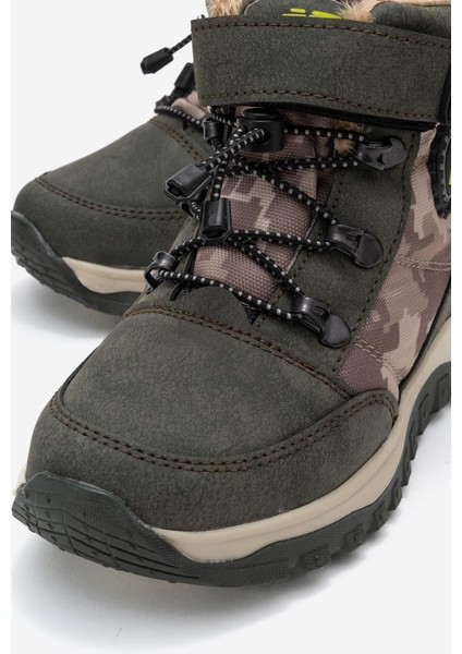 Kancalı Lastikli Çocuk Bot HAKİ BEJ modelleri