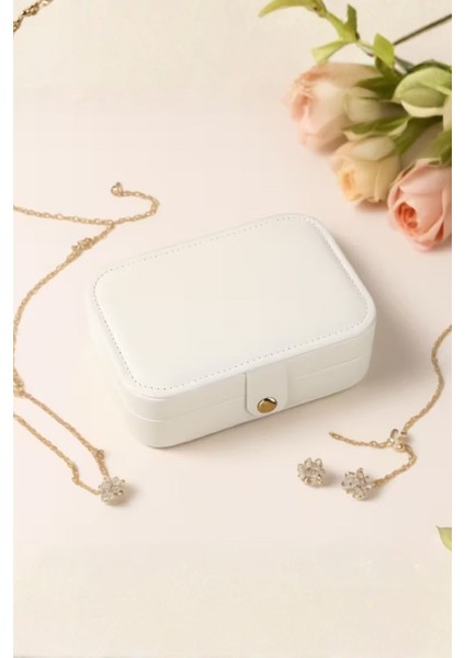 Bölmeli Takı Kutusu Beyaz fiyatları
