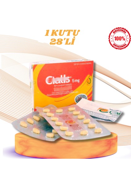 CİALİS55_HAP 5 Mg 1 Kutu Orjinal 28 Tablet Bandrollü Barkodlu CİALİS5_MG Geciktirici8 Sertleştirici9 LEVITRA100 LIFTA100CIALIS15 Erkeklereözel Performâns_arttırıcı