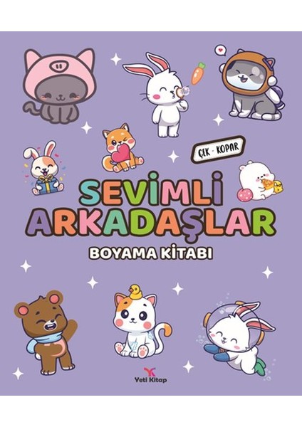 Sevimli Arkadaşlar Boyama Kitabı
