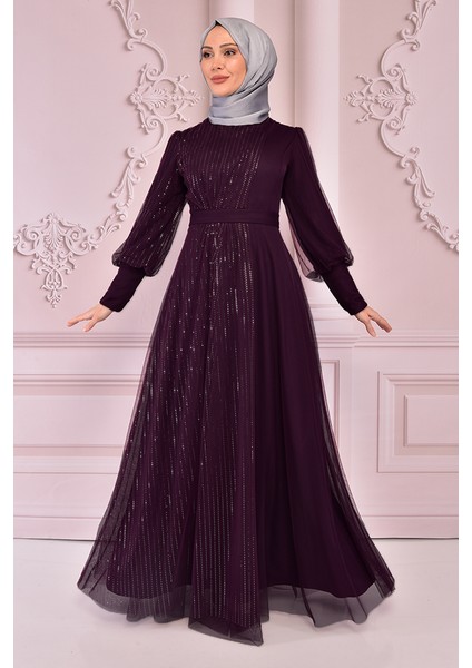 Pullu Tesettür Abiye fırsatları