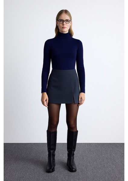 Regular Fit Balıkçı Yaka Kazak Bayan Kazak 25K0780K1 modelleri