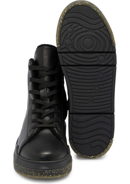 Siyah Hakiki Deri Kadın Casual Bot - K24K1BT67533-A23 fırsatları