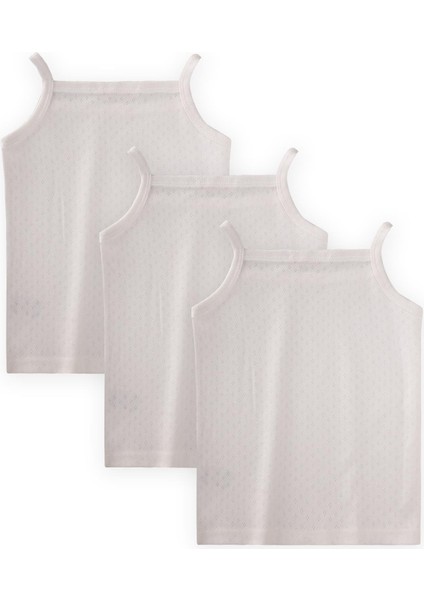 Üçlü Ip Askılı Klimalı Atlet 2-9 Yaş Ekru fiyatları