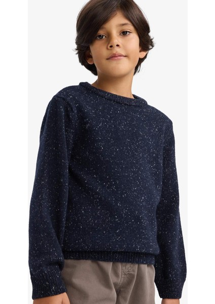 Erkek Çocuk Bisiklet Yaka Triko Kazak G4488A825CW fiyatları