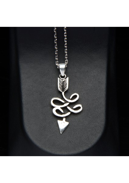 576 Ok Figürlü Gümüş Kolye fiyatları