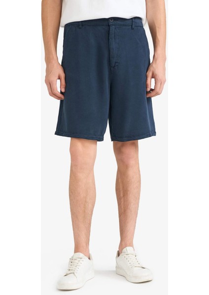 Relax Fit Tensel Bermuda Şort E0804AX25SM fiyatları