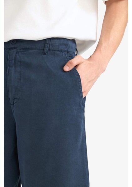 Relax Fit Tensel Bermuda Şort E0804AX25SM modelleri