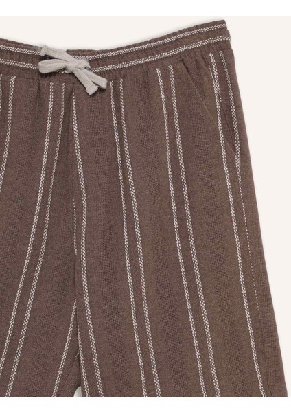 Regular Fit Jakarlı Bermuda Şort E0809AX25SM modelleri