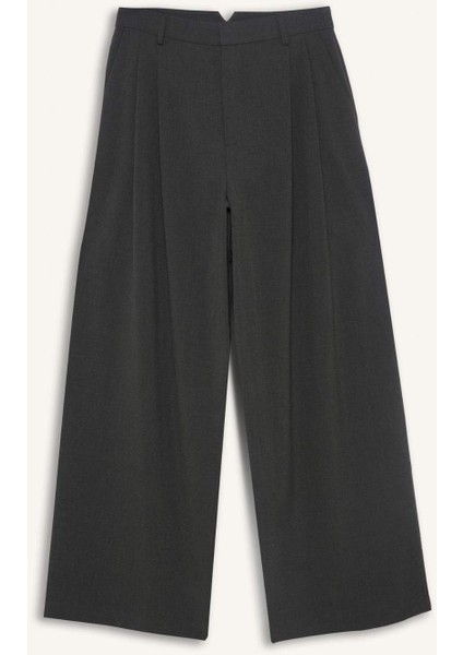 Wide Leg Çift Cepli Yüksek Bel Uzun Boy Pantolon F8213AX25AU fiyatları