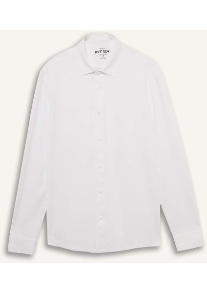 Fit Uzun Kollu Gömlek F8642AX25AU fırsatları