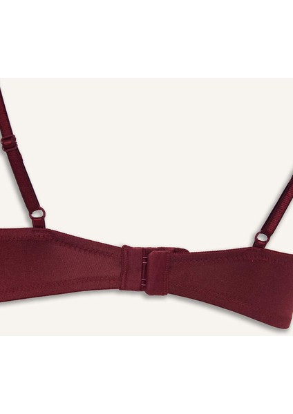 Dantel Detaylı Saten Kapsız Pedsiz Balensiz Bralet Fall in Love fırsatları