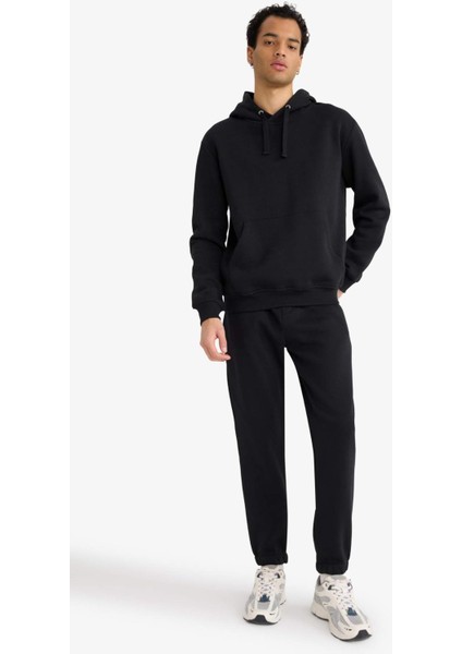 Regular Fit 2'li Eşofman Takımı Kapüşonlu Sweatshirt Eşofman Altı F9624AX25AU