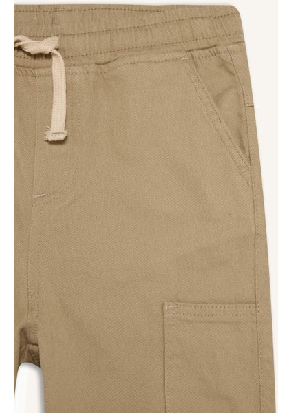 Erkek Çocuk Kargo Jogger Paça Gabardin Okul Pantolonu F2102A825AU modelleri