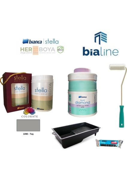 Stella Diamond Boya Seti - (Ekstra Korumalı Set) - Tüm Renkler