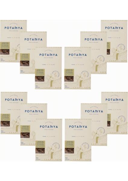 Organik Glutensiz Yeşil Mercimek Penne X12