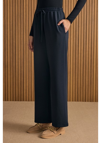 Beli Lastikli Örme Pantolon modelleri