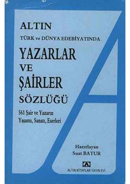 Yazarlar ve Şairler Sözlüğü