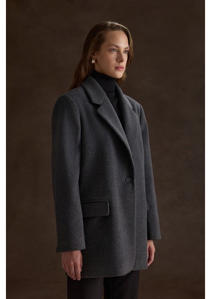 Oversize Fit Kalın Ceket modelleri