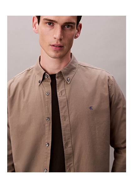 Erkek Haki Gömlek modelleri