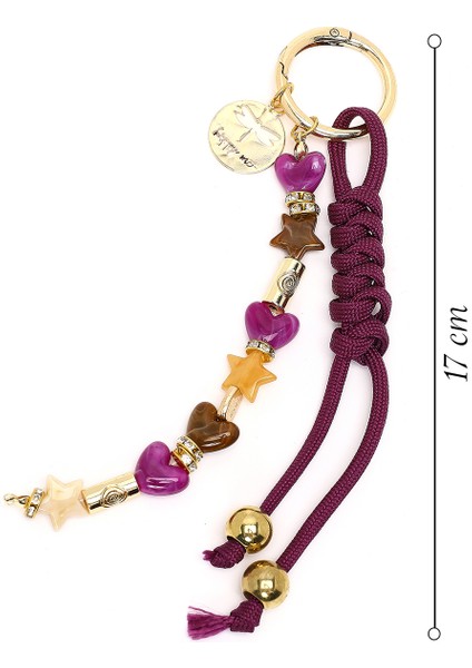 Kadın Mor Boncuklu Metal Charm 000A2D470014 fiyatları