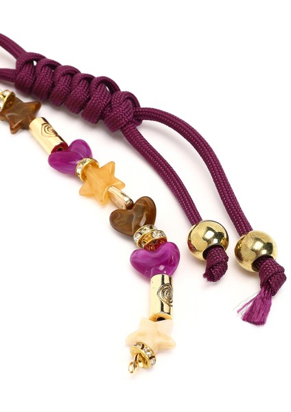 Kadın Mor Boncuklu Metal Charm 000A2D470014 fırsatları