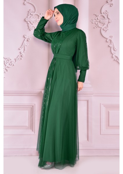 Pullu Tesettür Abiye fırsatları