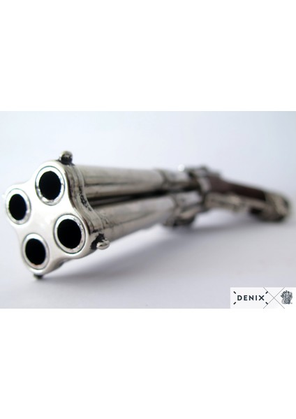 France 18TH 4 Barrel Pistol Koleksiyon Obje 30CM fiyatları