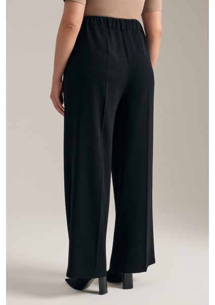 Dökümlü Bol Pantolon