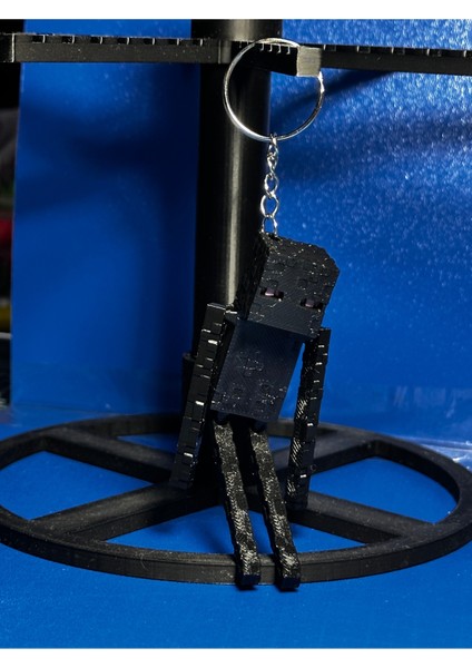 Minecraft Enderman Figür Anahtarlık ve Çanta Charmı - 10CM modelleri