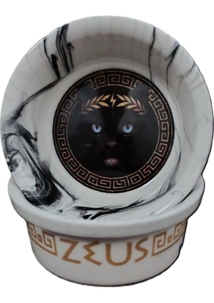 Raccoon Olimpos Serisi Zeus Seramik Mama ve Su Kabı 300ML fiyatları