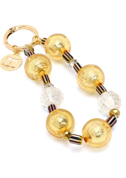 Kadın Altın Boncuklu Metal Charm 000A2D470514 modelleri