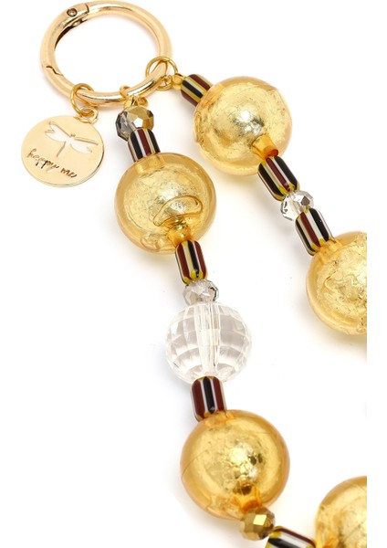 Kadın Altın Boncuklu Metal Charm 000A2D470514 fırsatları