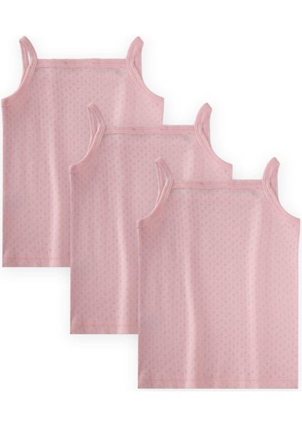 Üçlü Ip Askılı Kılımalı Atlet 2-9 Yaş Pudra fiyatları