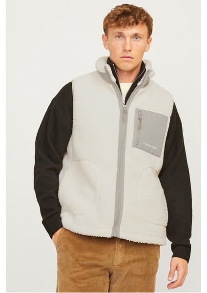 Originals Jorvesterbro Regular Fit Dik Yaka Fermuarlı Yelek Erkek Yelek 12260453