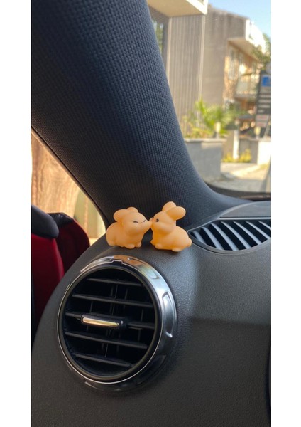 3'lü Sevimli Çift Tavşan - Araba Aynası Süsü - Mini Sevimli Tavşanlar - Özel Tasarım fiyatları