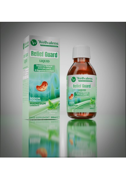 Reliefguard Liquid 200 ml – Magnezyum ve Sodyum Içeren Sıvı Takviye
