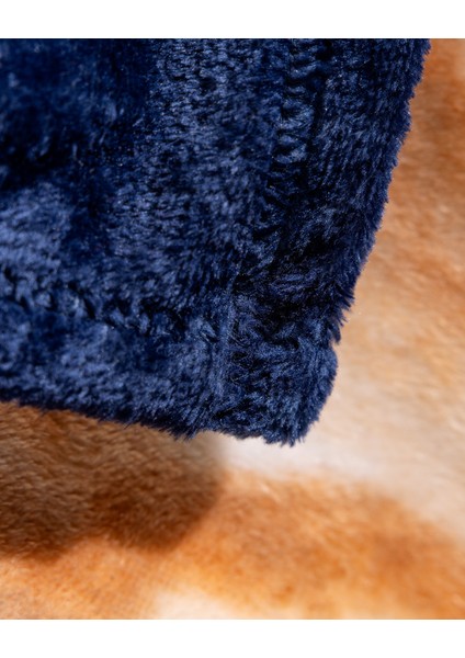 Thorez Tek Kişilik Welsoft Baskılı Battaniye - Lacivert/kırmızı fırsatları