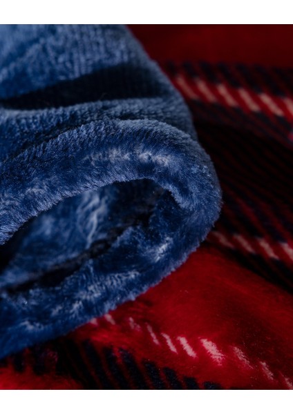 Thorez Tek Kişilik Welsoft Baskılı Battaniye - Lacivert/kırmızı indirimleri