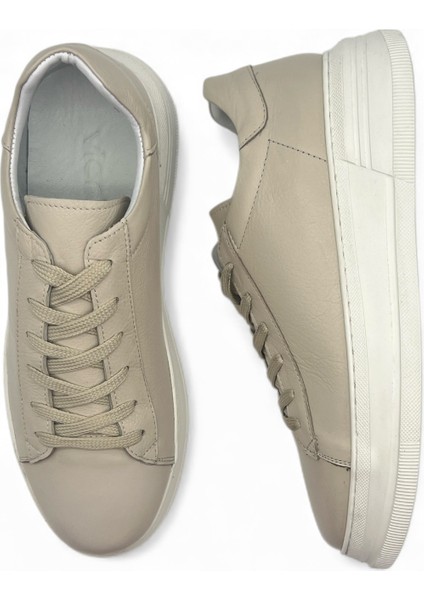 Nova Bej Hakiki Deri Basic Kadın Sneaker fırsatları