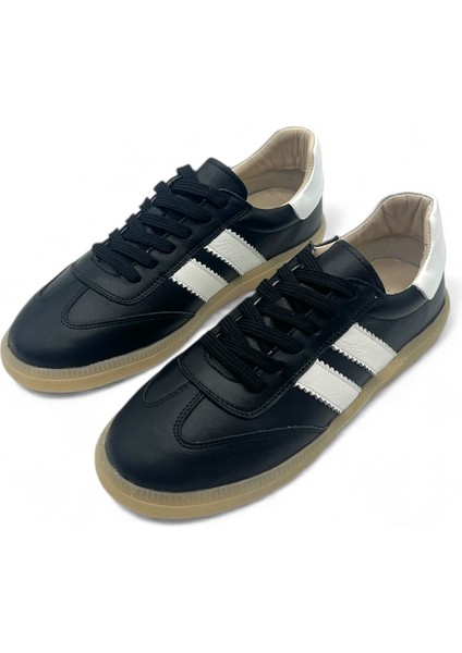 Ruby Siyah Hakiki Deri Günlük Kadın Sneaker fiyatları