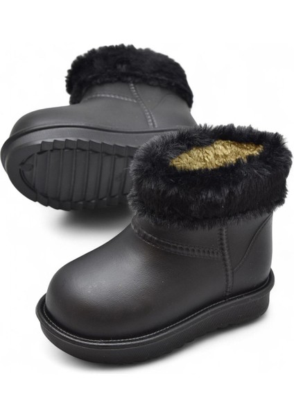 65D Rahat Taban Içi Kürklü Su Geçirmez Kız Çocuk Bot Günlük Çocuk Bot fiyatları