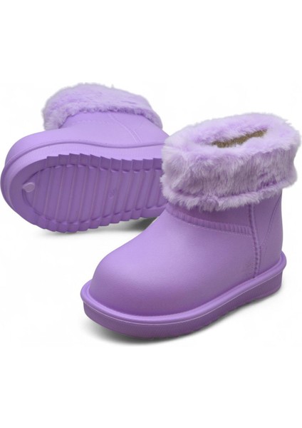 65D Rahat Taban Içi Kürklü Su Geçirmez Kız Çocuk Bot Günlük Çocuk Bot fiyatları