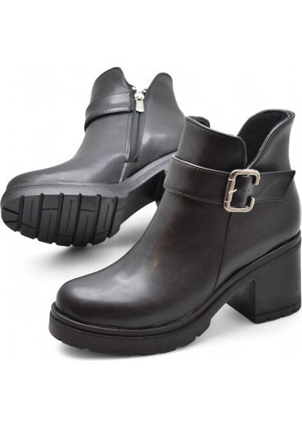 4560 Kadın Bot Ayakkabı Kaymaz Taban Fermuarlı Bağcıklı Günlük Kadın Bot fırsatları