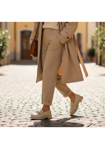 810 Rahat Taban Günlük Siyah Kadın Laofer Ayakkabı Casual Kadın Ayakkabı indirimleri