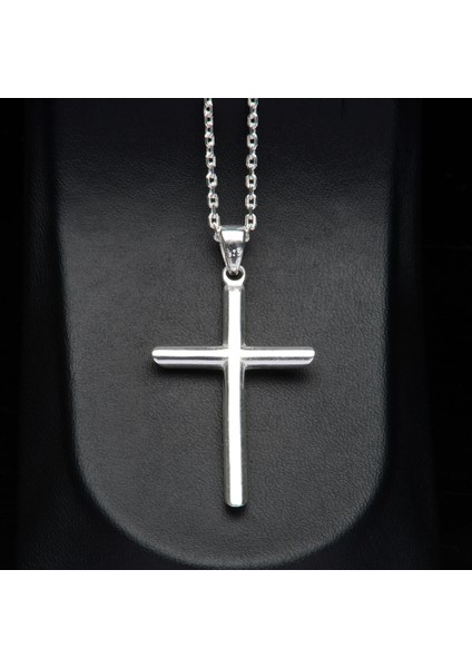 578 Haç Figürlü Gümüş Kolye