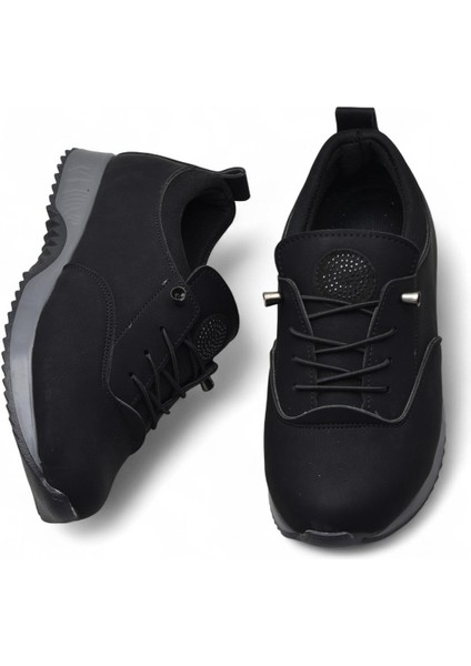 561 Ortopedi Taban Siyah Günlük Kadın Ayakkabı Casual Kadın Ayakkabı indirimleri
