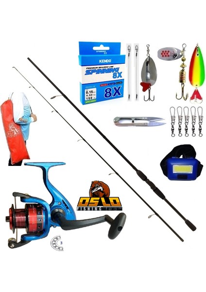 3000 270CM 20-40GR Remixon Double Black Turna Spin Olta Takımı Seti